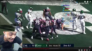 FlightReacts Patriots vs. Jets Week 2 Highlights | NFL 2021 REACTION