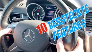 10 geheime Funktionen von eurem Mercedes-Benz | W166 ML500 | Hidden Features