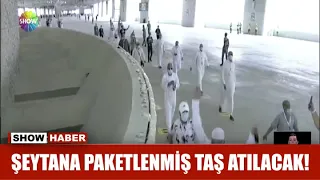 Şeytana paketlenmiş taş atılacak!