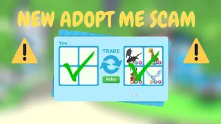 ⚠️BEWARE OF THIS NEW SCAM⚠️- Roblox- Adopt me