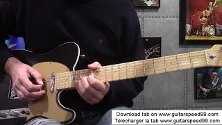 Tuto guitare - comment jouer le solo 2 de Shine On You Crazy Diamond (Pink Floyd)