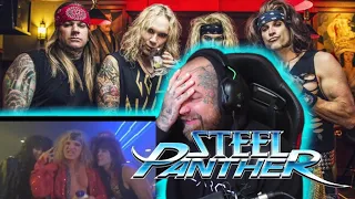 HOW AM I NOT BANNED // Steel Panther - Fat Girl // Tattoo Artist Reacts