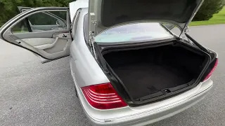 2004 S600 Interior Walk Around