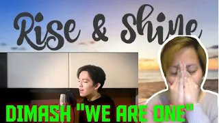 DIMASH KUDAIBERGEN "WE ARE ONE" || NEW SONG || REACTION