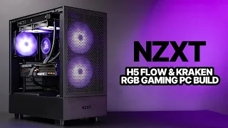 NZXT RGB Gaming PC Build | H5 Flow RGB | Kraken Elite 240 RGB | RTX 4070 | 13600KF