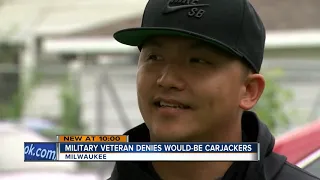 Milwaukee veteran stops would-be carjackers on Memorial Day