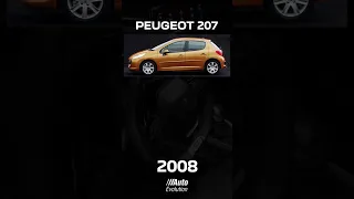 Peugeot 205, 206, 206+, 207, 208 I & 208 II (1982~2019) #shorts #viral #viralshorts #subscribe