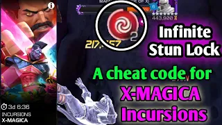 Infinite Stun Lock  A cheat code for X-Magica Incursions MCOC