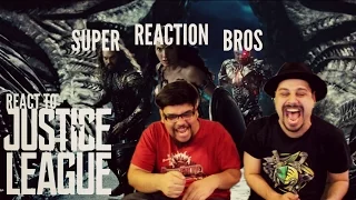 SUPER REACTION BROS REACT & REVIEW Justice League Official Trailer 2!!!!