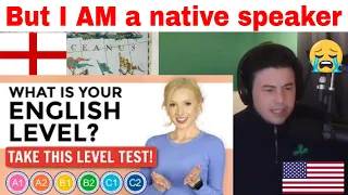 American Reacts What is YOUR English level? Take this test!