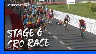 Action Packed Finish! 👀 | Stage 6 Conclusion Of 2023 CRO Race | Highlights | Eurosport