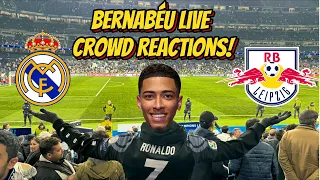 🎥The Champions League RETURNS to the Bernabéu❤️‍🔥Real Madrid RB Leipzig Live Crowd Reactions Vlog!