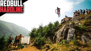 FULL RUNS AND CRASHES ON THE INSANE RED BULL HARDLINE RACE COURSE!!