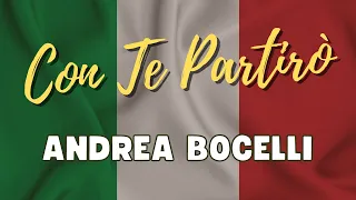 Andrea Bocelli - Con Te Partirò (Com legenda em italiano e português BR)