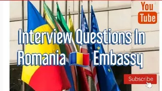 Interview In Romania 🇷🇴 Embassy Appointment || Q/A Complete Detail