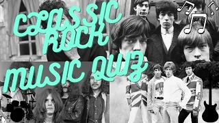 Classic Rock Music Quiz - How many classic rock songs can you guess right?