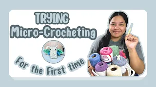 Trying Micro-crocheting for the first time!