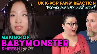 Babymonster - Sheesh Making Of - UK K-Pop Fans Reaction