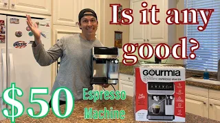 Gourmia Espresso Maker for $50?? Is it any good?