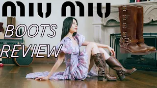 The Truth about... BEST SELLING MIU MIU 2024 Boots | REIVEW + Unboxing