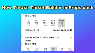 HOW TO USE PROPS.CASH TICKET BUILDER