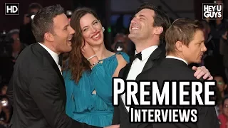 The Town Premiere Red Carpet Interviews - Ben Affleck, Jon Hamm, Jeremy Renner, Blake Lively