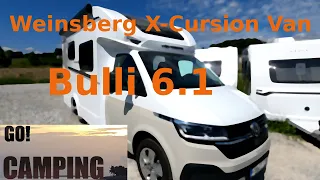 Wohnmobil auf Bulli 6.1!! Der Weinsberg X-Cursion Van!! Ultrakompakte 5,88 Meter!!