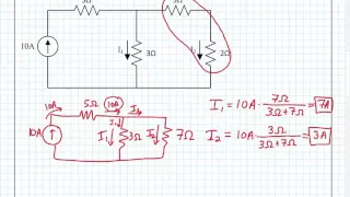 ECE 100 08 Current Division Example