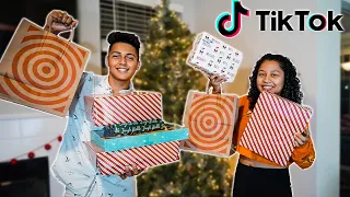 TikTok Target Gift Swap Challenge!! **COUPLE EDITION**