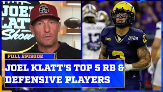 Klatt’s Top 5 Running Backs & Defensive Players in the NFL Draft & Nick Saban’s concerns about CFB