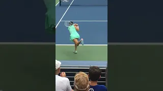 Iga Swiatek Serve and Footwork