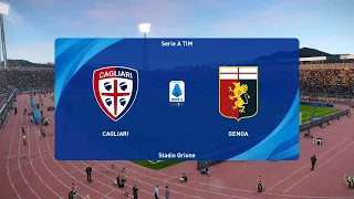 PES 2021 | Cagliari vs Genoa - Serie A Tim | Full Gameplay