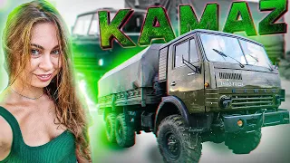 Russian military KAMAZ. I build a model and tell the story of a legendary truck