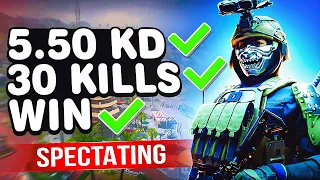 I SPECTATED a 5+ KD PLAYER drop a 30 KILL WIN!! (Warzone 2 Pro Gameplay)