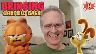 The Garfield Movie Director Mark Dindal Talks Casting Chris Pratt and Samuel L. Jackson