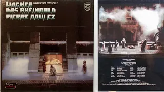 THE RHINEGOLD - BAYREUTH 1980 - PIERRE BOULEZ - LP SOUND