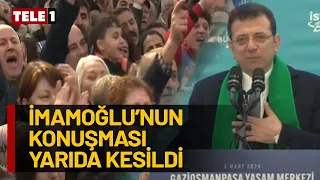 Gaziosmanpaşa'da yurttaş kendini tutamadı İmamoğlu'na tezahürat yaptı!