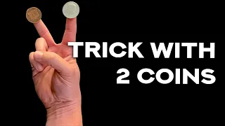 Coin Magic Tutorial for practicing with 2 coins and a Spellbound routine