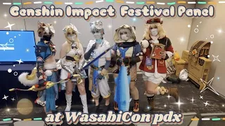 The Genshin Impact Festival Panel! - Wasabicon PDX 2022