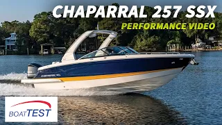 Chaparral 257 SSX OB (2020-) Test Video - By BoatTEST.com