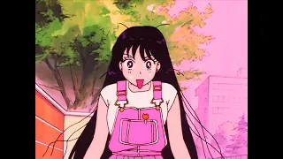 Rei's Pink Overalls