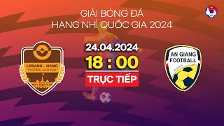 🔴 Trực tiếp: Trẻ TP.HCM - An Giang | Hạng nhì Quốc gia 2024