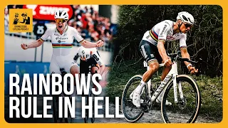 Van der Poel and Kopecky Rule in Paris - Roubaix- Domestique Cycling Podcast