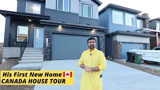 He Built a New House in Edmonton for $550,000 | Complete House Tour | Canada Home Tour