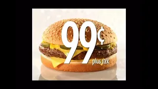 Jack In The Box 99 Cent Big Texas Cheeseburger Commercial (2002)