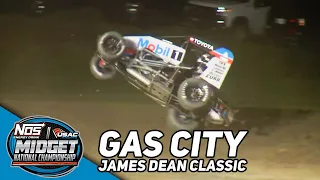 Midget Highlights | 2023 USAC James Dean Classic at Gas City I-69 Speedway