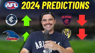 My *EARLY* 2024 AFL Ladder Prediction