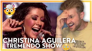 *Reacción* Christina Aguilera - What A Girl Wants (Stripped Live in the U.K. 2003) | HD