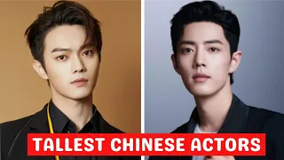 Tallest & Handsome Chinese actors 2024