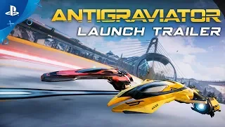 Antigraviator - Console Launch Trailer | PS4
